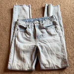 Gianni Bini Light Blue Straight Leg Jeans